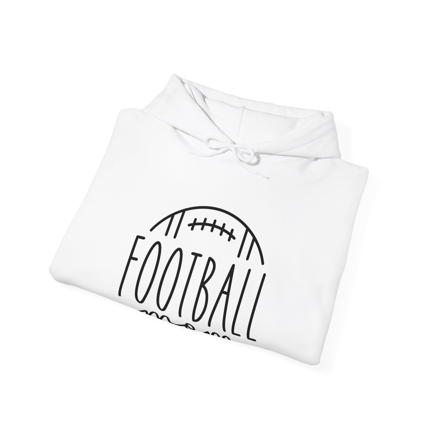 Football Mom Heavy Blend™ Hooded Sweatshirt